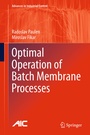 Cover: Optimal Operation of Batch Membrane Processes - Springer