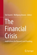 Cover: The Financial Crisis - Springer