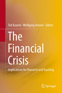 Enlarge image Cover: The Financial Crisis - Springer