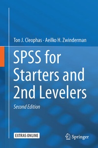 Enlarge image Cover: SPSS for Starters and 2nd Levelers - Springer