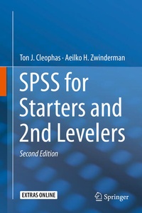 Enlarge image Cover: SPSS for Starters and 2nd Levelers - Springer