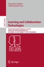 Cover: Learning and Collaboration Technologies - Springer