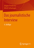 Cover: Das journalistische Interview - Springer VS