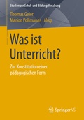 Cover: Was ist Unterricht? - Springer VS