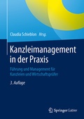 Cover: Kanzleimanagement in der Praxis - Springer Gabler