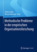 Cover: Methodische Probleme in der empirischen Organisationsforschung - Springer Gabler