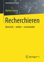 Cover: Recherchieren - Springer VS