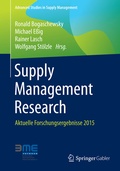 Cover: Supply Management Research - Springer Gabler
