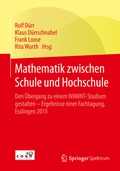 Cover: Mathematik zwischen Schule und Hochschule - Springer Spektrum