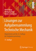 Cover: L&ouml;sungen zur Aufgabensammlung Technische Mechanik - Springer Vieweg