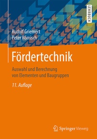 Bild vergrößern Bild: Fördertechnik - Springer Vieweg