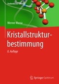 Cover: Kristallstrukturbestimmung - Springer Spektrum