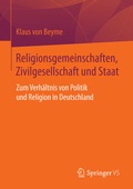 Cover: Religionsgemeinschaften, Zivilgesellschaft und Staat - Springer VS