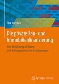 Cover: Die private Bau- und Immobilienfinanzierung - Springer Vieweg