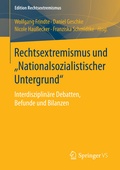 Cover: Rechtsextremismus und "Nationalsozialistischer Untergrund" - Springer VS
