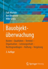 Abbildung von: Bauobjektüberwachung - Springer Vieweg