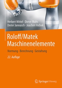 Bild vergrößern Bild: Roloff/Matek Maschinenelemente - Springer Vieweg