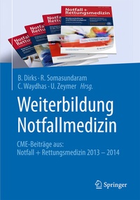 Abbildung von: Weiterbildung Notfallmedizin - Springer