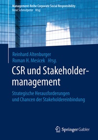 Abbildung von: CSR und Stakeholdermanagement - Springer Gabler