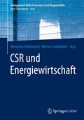 Cover: CSR und Energiewirtschaft - Springer Gabler
