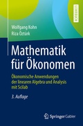 Cover: Mathematik f&uuml;r &Ouml;konomen - Springer Gabler