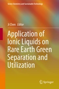 Cover: Application of Ionic Liquids on Rare Earth Green Separation and Utilization - Springer
