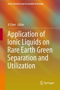 Abbildung von: Application of Ionic Liquids on Rare Earth Green Separation and Utilization - Springer