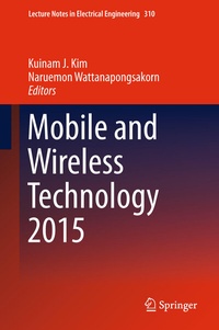 Enlarge image Cover: Mobile and Wireless Technology 2015 - Springer