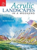 Cover: Acrylic Landscapes in a Weekend - David & Charles