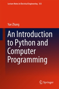 Enlarge image Cover: An Introduction to Python and Computer Programming - Springer
