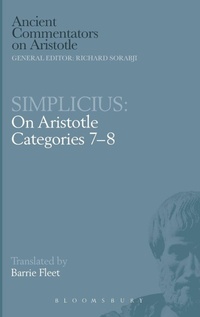 Enlarge image Cover: On Aristotle "Categories 7-8" - Bristol Classical Press