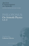 Cover: Philoponus on Aristotle "Physics 1.13" - Bristol Classical Press