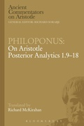 Cover: Philoponus: On Aristotle Posterior Analytics 1.9-18 - Bristol Classical Press