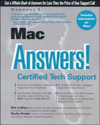 Enlarge image Cover: Mac Answers! Certified Tech Support - McGraw-Hill Professional