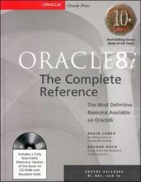 Enlarge image Cover: Oracle8i: The Complete Reference (Book/CD-ROM Package) - McGraw-Hill Professional