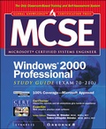 Cover: MCSE Windows 2000 Professional Study Guide (EXAM 70-210) - McGraw-Hill Professional