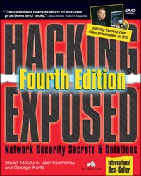 Enlarge image Cover: Hacking Exposed: Network Security Secrets & Solutions, Fourth Edition - McGraw-Hill Professional