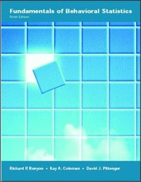 Enlarge image Cover: Fundamentals of Behavioral Statistics - McGraw-Hill Professional