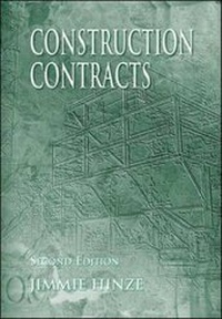 Abbildung von: Construction Contracts - McGraw-Hill Publishing Co.
