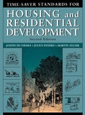 Cover: Time-Saver Standards for Housing and Residential Development - McGraw-Hill Inc.,US