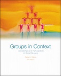 Cover: Groups in Context: Leadership and Participation in Small Groups - McGraw-Hill Professional