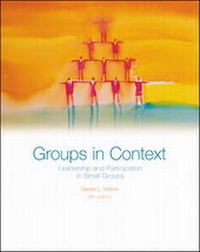Enlarge image Cover: Groups in Context: Leadership and Participation in Small Groups - McGraw-Hill Professional