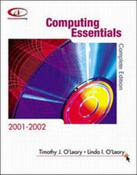 Enlarge image Cover: Computing Essentials 2001 2002 - McGraw Hill Higher Education