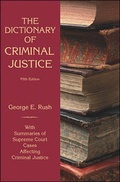 Cover: Dictionary of Criminal Justice - McGraw-Hill Professional