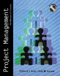 Abbildung von: Project Management: The Management Process w/ Student CD-ROM(with Microsoft Project 2000) - McGraw-Hill Professional