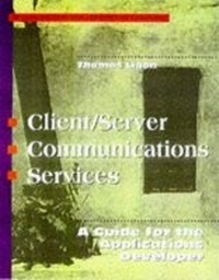 Enlarge image Cover: Client/Server Communications Services - McGraw-Hill Inc.,US
