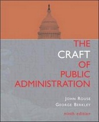 Enlarge image Cover: The Craft of Public Administration - McGraw Hill Higher Education