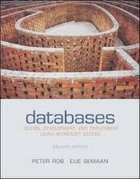 Abbildung von: Databases: Design, Development, & Deployment Using Microsoft Access w/ Student CD - McGraw-Hill Professional