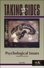 Cover: Taking Sides: Clashing Views on Controversial Psychological Issues - McGraw-Hill Professional