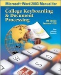 Cover: Microsoft (R) Word 2003 Manual for College Keyboarding & Document Processing (GDP) - McGraw-Hill Professional